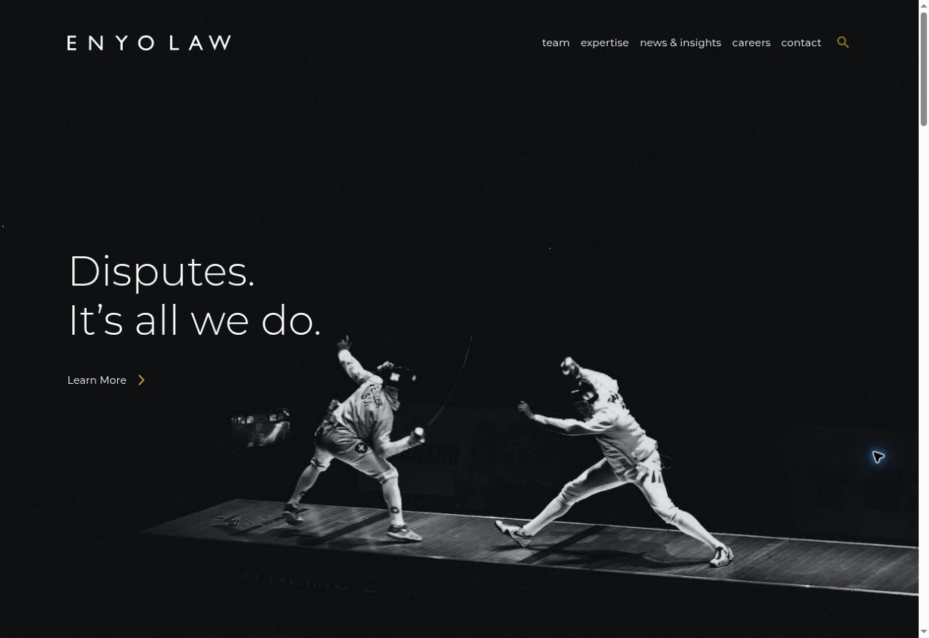 Enyo Law website